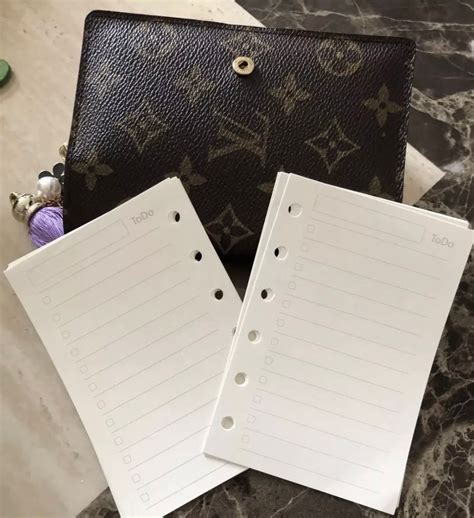 lv pm agenda refill|Lv agenda pm refill size.